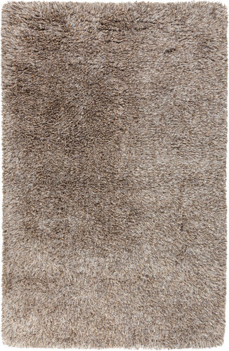 Surya Milan MIL-5002 Charcoal Solid Colored Synthetic Rug Product Image