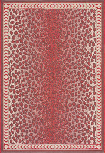 Safavieh Courtyard Collection CY6100 Red Power Loomed Synthetic Rug Product Image