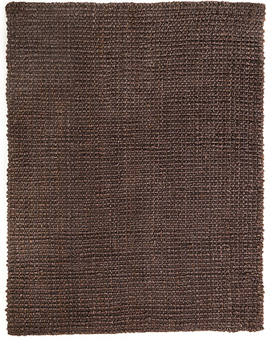 Anji Mountain Brown Braided Solid Color Rug 2 Product Image