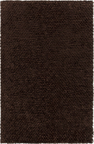 Chandra Catalina CIN-35200 Dk. Brown Solid Color Rug Product Image
