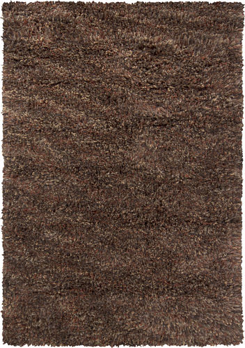 Chandra Estilo EST-18502 Brown Solid Color Wool Rug Product Image