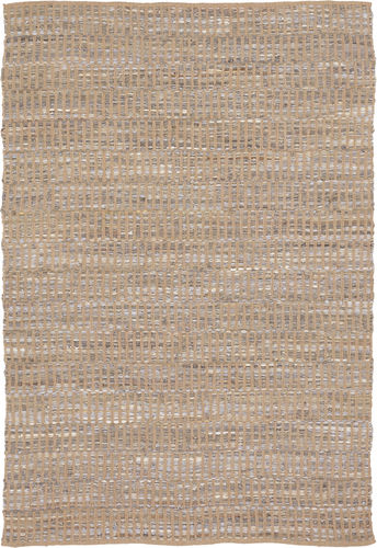 Chandra Jazz JAZ-17001 Beige Striped Cotton Rug Product Image