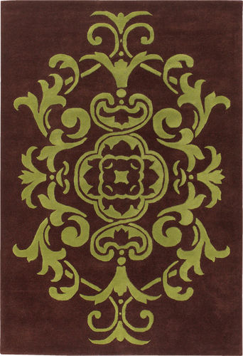 Chandra Venetian VEN-6003 Brown Wool Rug Product Image