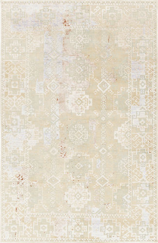 Chandra Vingel VIN-36804 Ivory Wool Silk Rug Product Image