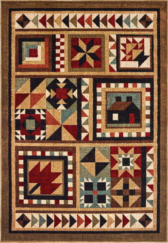 Modern Loom Woodlands 7310_9596A Brown Traditional Rug Product Image