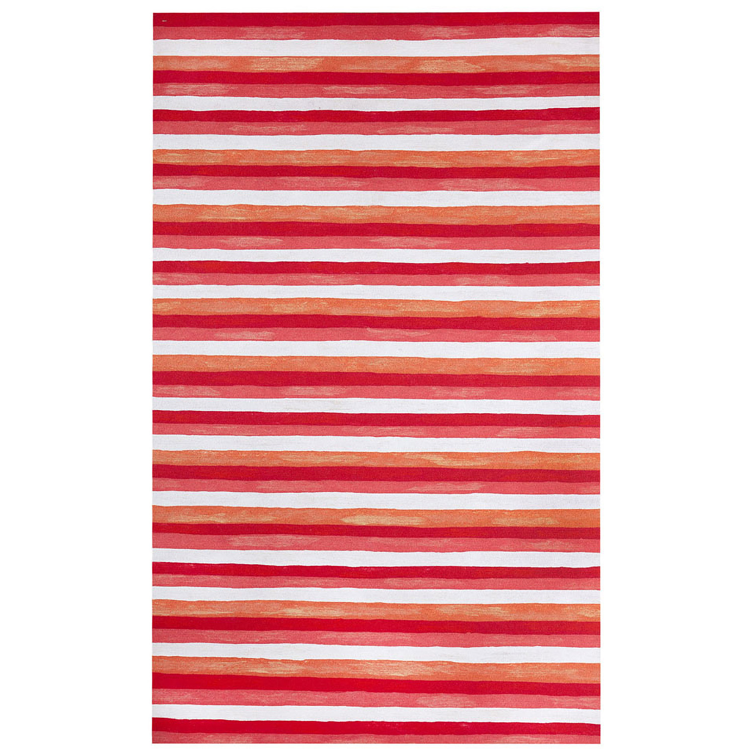 Liora Manne Visions II  Rug-Stripe, Painted Stripes Warm  Product Image