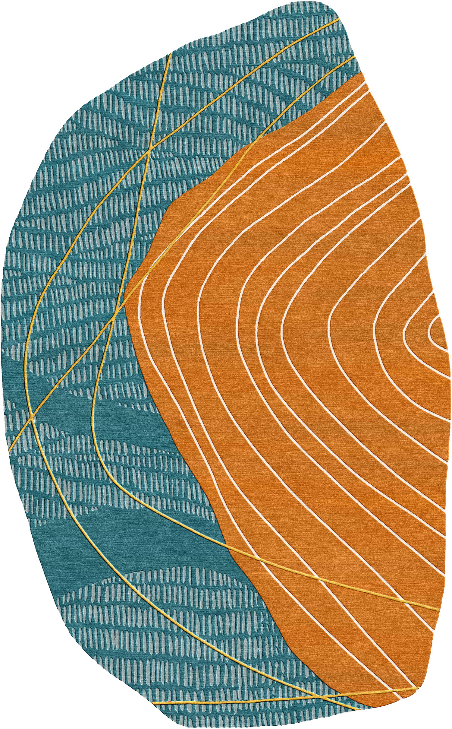 Formations VII Odd Shaped Area Rug Product Image