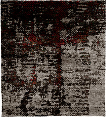 Emerging A Silk Wool Hand Knotted Tibetan Rug Product Image