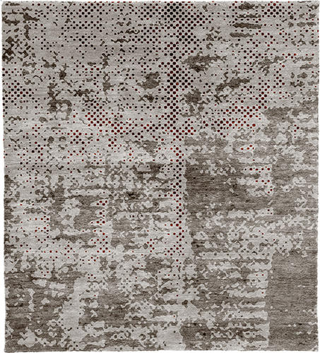 Emerging C Silk Wool Hand Knotted Tibetan Rug Product Image