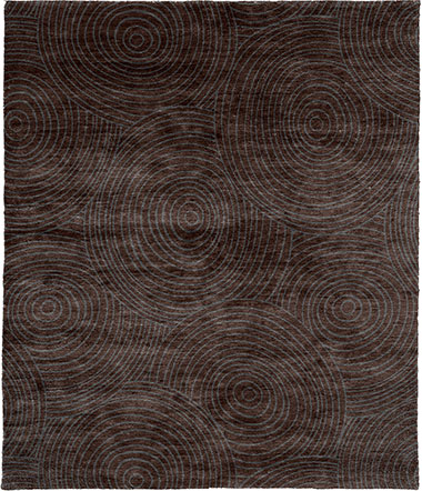 Rose Mohair Hand Knotted Tibetan Rug Product Image
