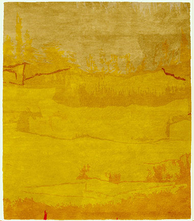 Yellow Mist Wool Signature Rug Product Image
