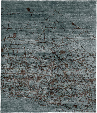 Willow B Wool Hand Knotted Tibetan Rug Product Image