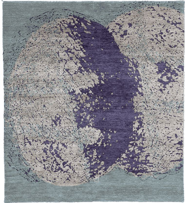 Collide A Wool Hand Knotted Tibetan Rug Product Image