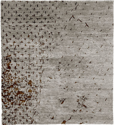 Fragments Of Me D Wool Hand Knotted Tibetan Rug Product Image