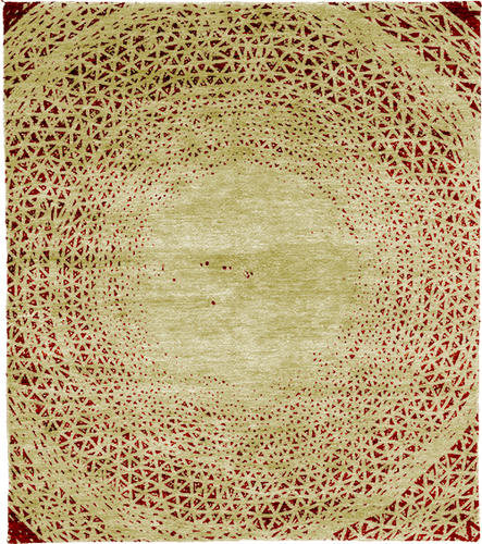 Zone B Wool Hand Knotted Tibetan Rug Product Image