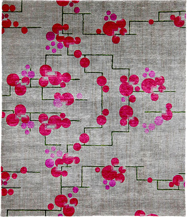 Tulip Wool Hand Knotted Tibetan Rug Product Image