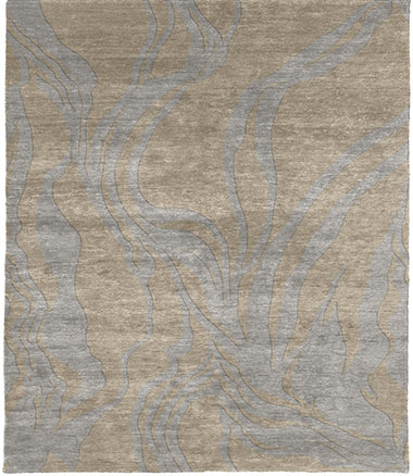 Cyclamen C Wool Hand Knotted Tibetan Rug Product Image