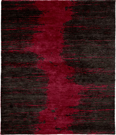 Vishnevite A Wool Hand Knotted Tibetan Rug Product Image