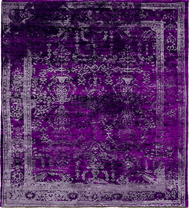 Quadrant III Traditional Silk and Wool Rug Product Image